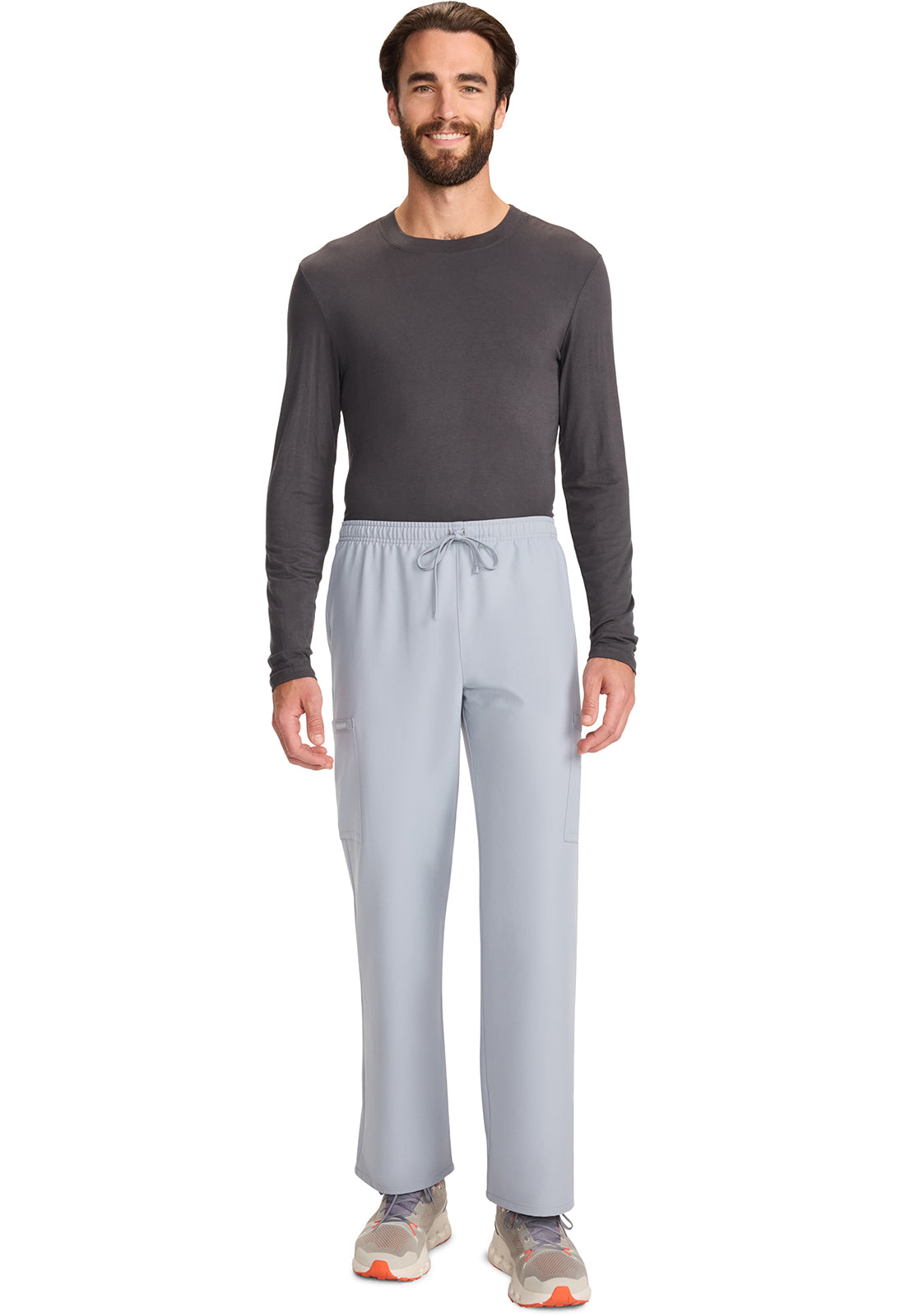 Unisex broek met trekkoord en rechte pijpen met middelhoge taille en lichtgewicht design CKE280A