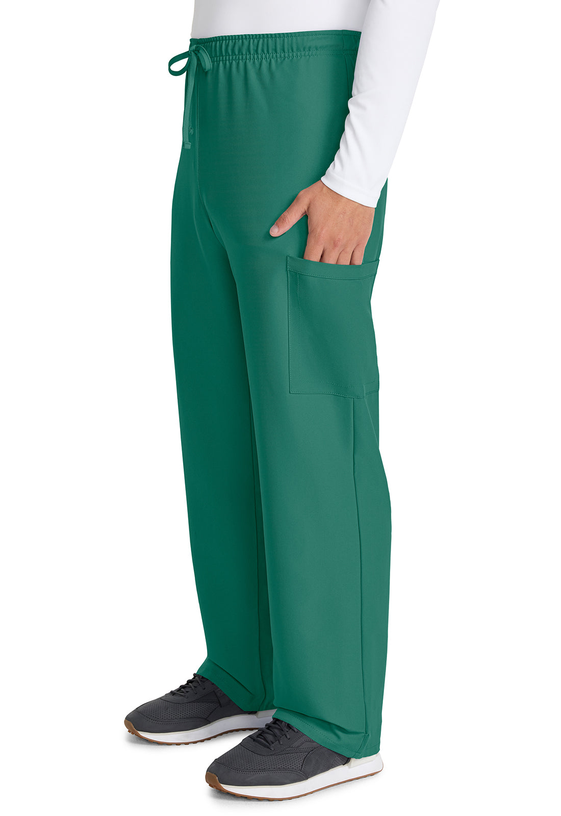 Unisex broek met trekkoord en rechte pijpen met middelhoge taille en lichtgewicht design CKE280A