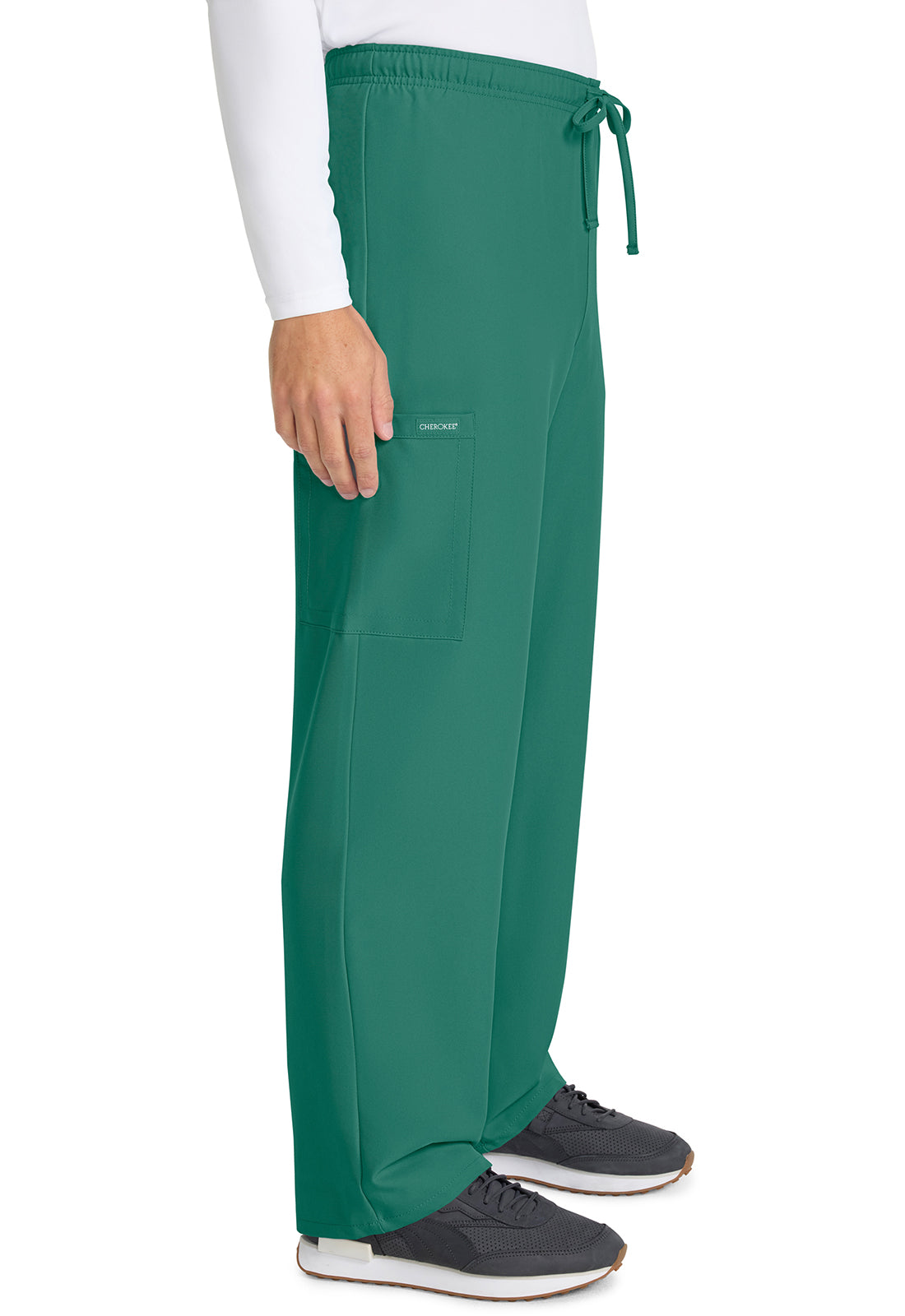 Unisex broek met trekkoord en rechte pijpen met middelhoge taille en lichtgewicht design CKE280A