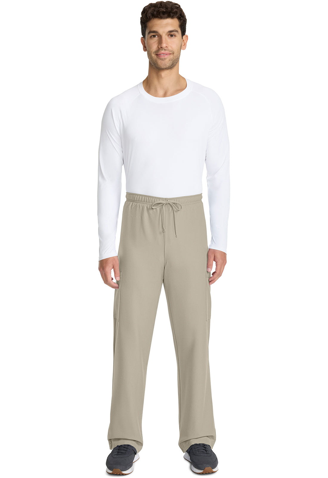 Unisex broek met trekkoord en rechte pijpen met middelhoge taille en lichtgewicht design CKE280A