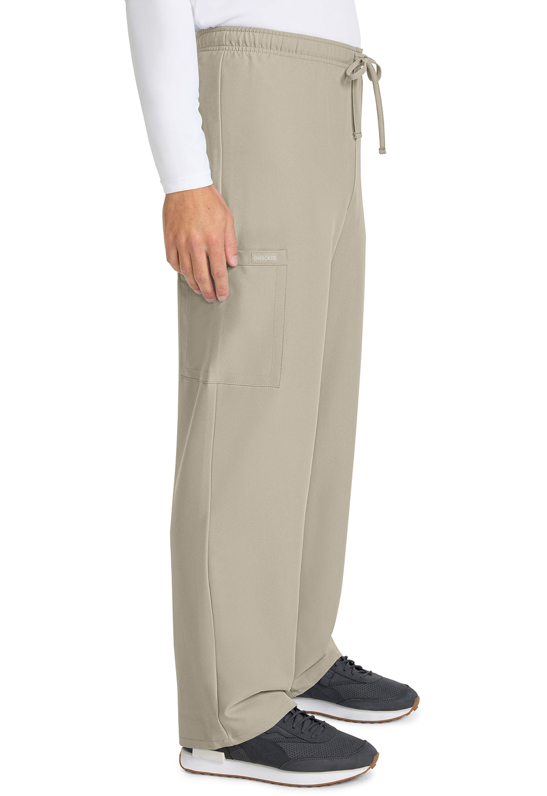 Unisex broek met trekkoord en rechte pijpen met middelhoge taille en lichtgewicht design CKE280A