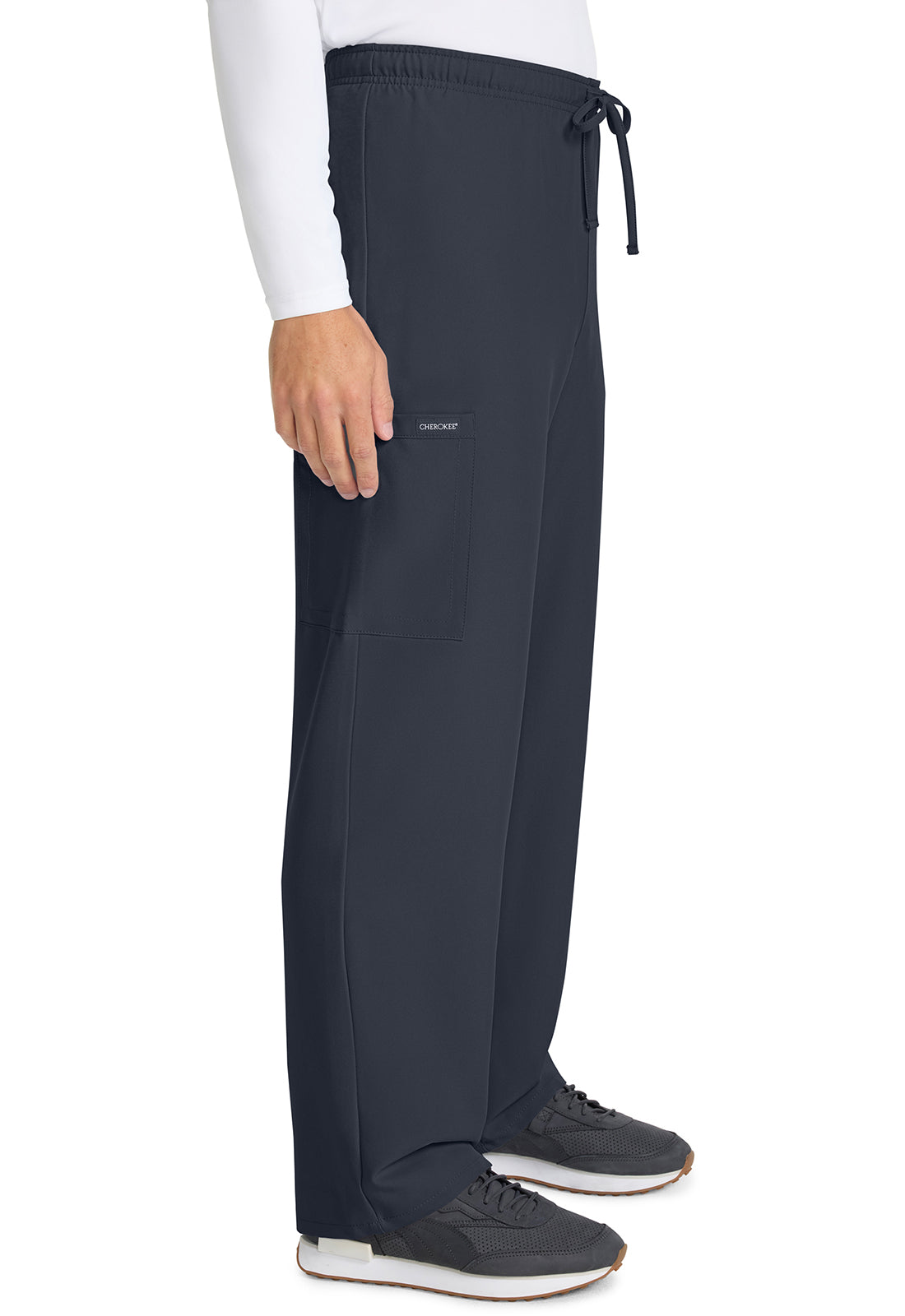 Unisex broek met trekkoord en rechte pijpen met middelhoge taille en lichtgewicht design CKE280A