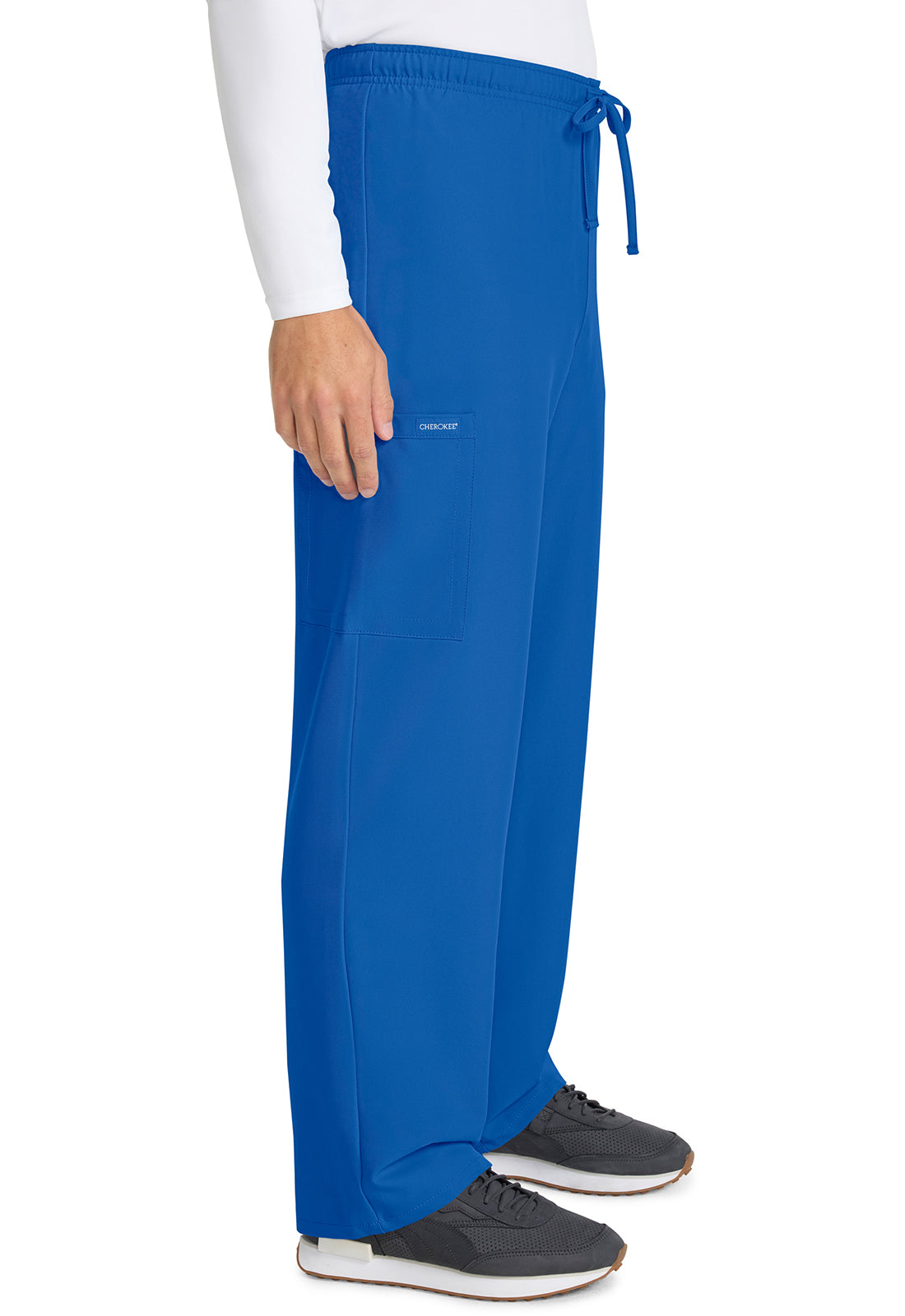 Unisex broek met trekkoord en rechte pijpen met middelhoge taille en lichtgewicht design CKE280A