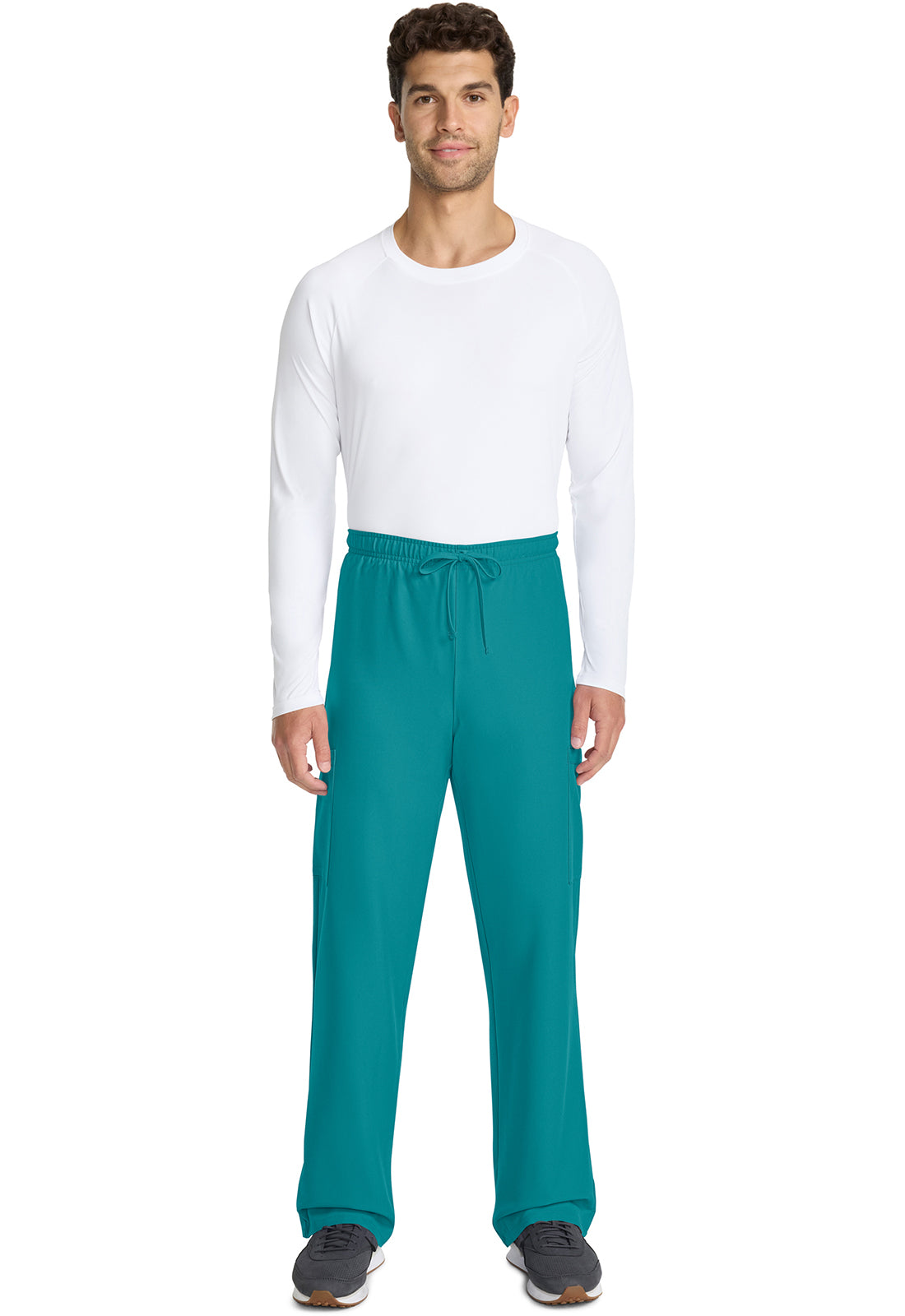 Unisex broek met trekkoord en rechte pijpen met middelhoge taille en lichtgewicht design CKE280A