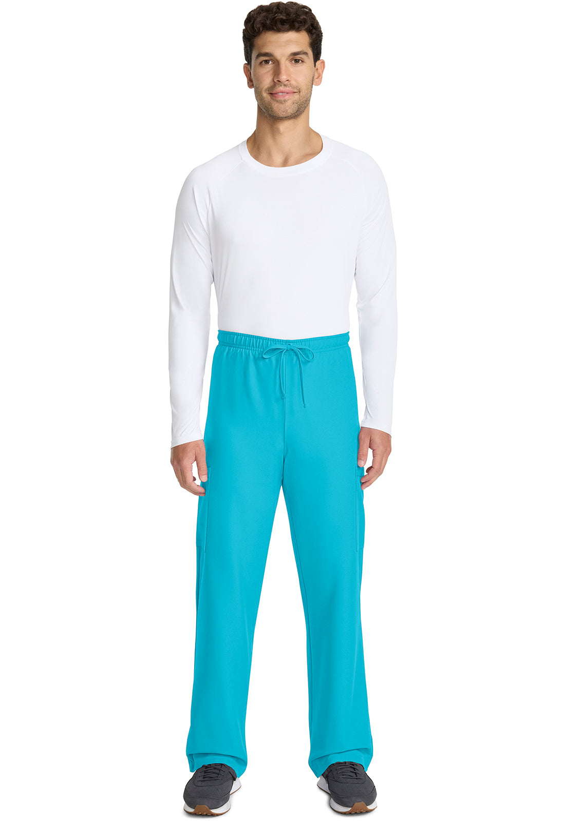 Unisex broek met trekkoord en rechte pijpen met middelhoge taille en lichtgewicht design CKE280A