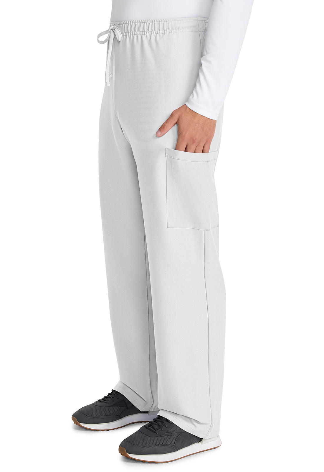 Unisex broek met trekkoord en rechte pijpen met middelhoge taille en lichtgewicht design CKE280A