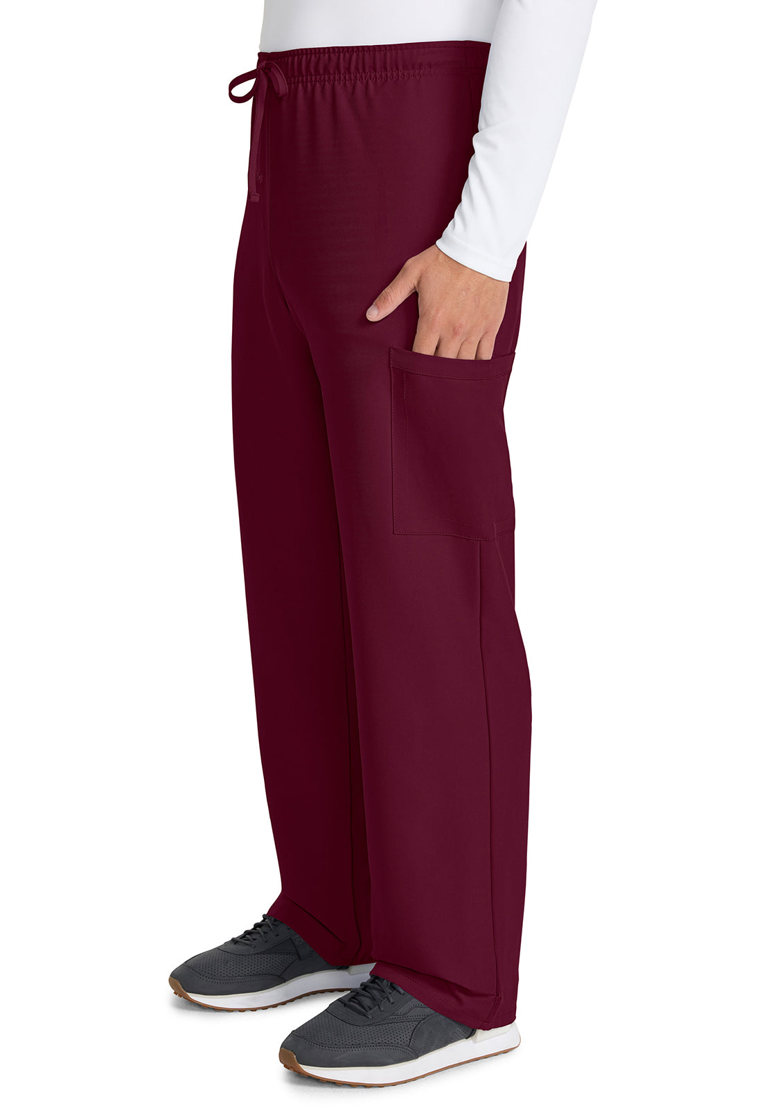 Unisex broek met trekkoord en rechte pijpen met middelhoge taille en lichtgewicht design CKE280A