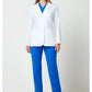 28" consultatiejas met prinsessennaden en mechanische stretch CKE451