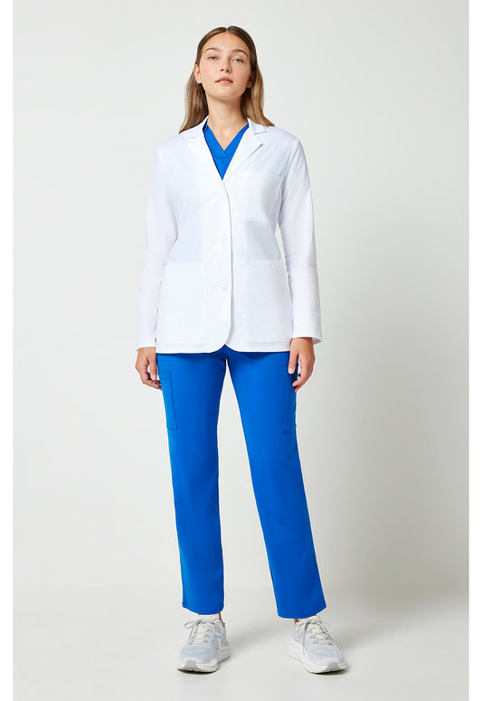28" consultatiejas met prinsessennaden en mechanische stretch CKE451