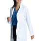 38" unisex laboratoriumjas met reverskraag en mechanische stretch CKE460