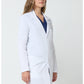 38" unisex laboratoriumjas met reverskraag en mechanische stretch CKE460