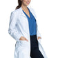38" unisex laboratoriumjas met reverskraag en mechanische stretch CKE460