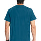 Heren T-shirt met V-hals met ribgebreide panelen en 360° stretch CKE900A