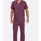 Heren T-shirt met V-hals met ribgebreide panelen en 360° stretch CKE900A