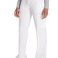 Middelhoge taille broek met rechte pijpen en trekkoord dames met 360° stretch en cargozakken DKE010