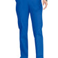 Pull-on broek met middelhoge taille en taps toelopende pijpen met elastische tailleband en cargozakken