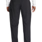 Herenbroek met middelhoge taille en rechte pijpen met elastische tailleband en 2-way stretch