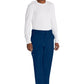 Herenbroek met middelhoge taille en rechte pijpen met elastische tailleband en 2-way stretch