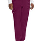 Herenbroek met middelhoge taille en rechte pijpen met elastische tailleband en 2-way stretch