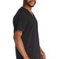 Heren T-shirt met V-hals met moderne pasvorm en 360° stretch