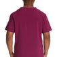 Heren T-shirt met V-hals met moderne pasvorm en 360° stretch