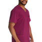 Heren T-shirt met V-hals met moderne pasvorm en 360° stretch