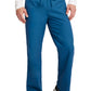 Unisex broek met trekkoord met elastische tailleband en rechte pijpen