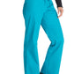 Unisex broek met trekkoord met elastische tailleband en rechte pijpen