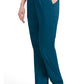 Broek met natuurlijke taille en taps toelopende pijpen dames met elastische tailleband en cargozakken