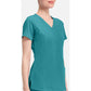 Monica Top dames met V-hals en moderne pasvorm met stretchmateriaal
