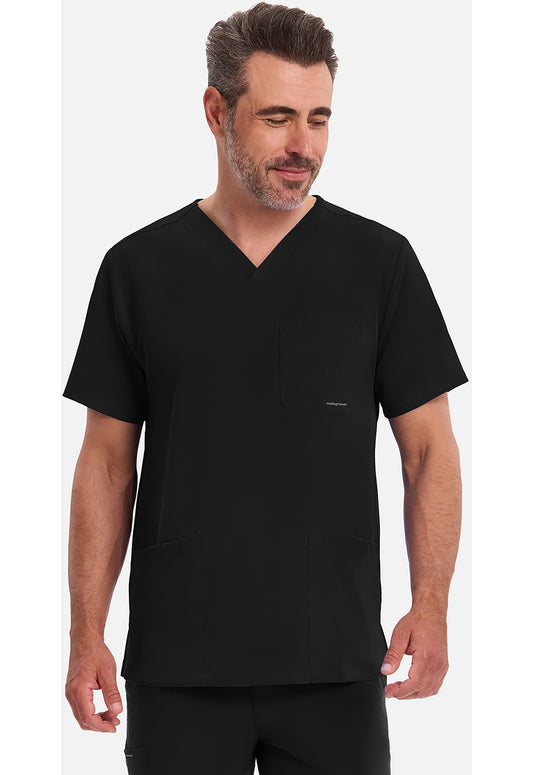 Mathew Top met moderne pasvorm en vochtafvoerend stretchmateriaal