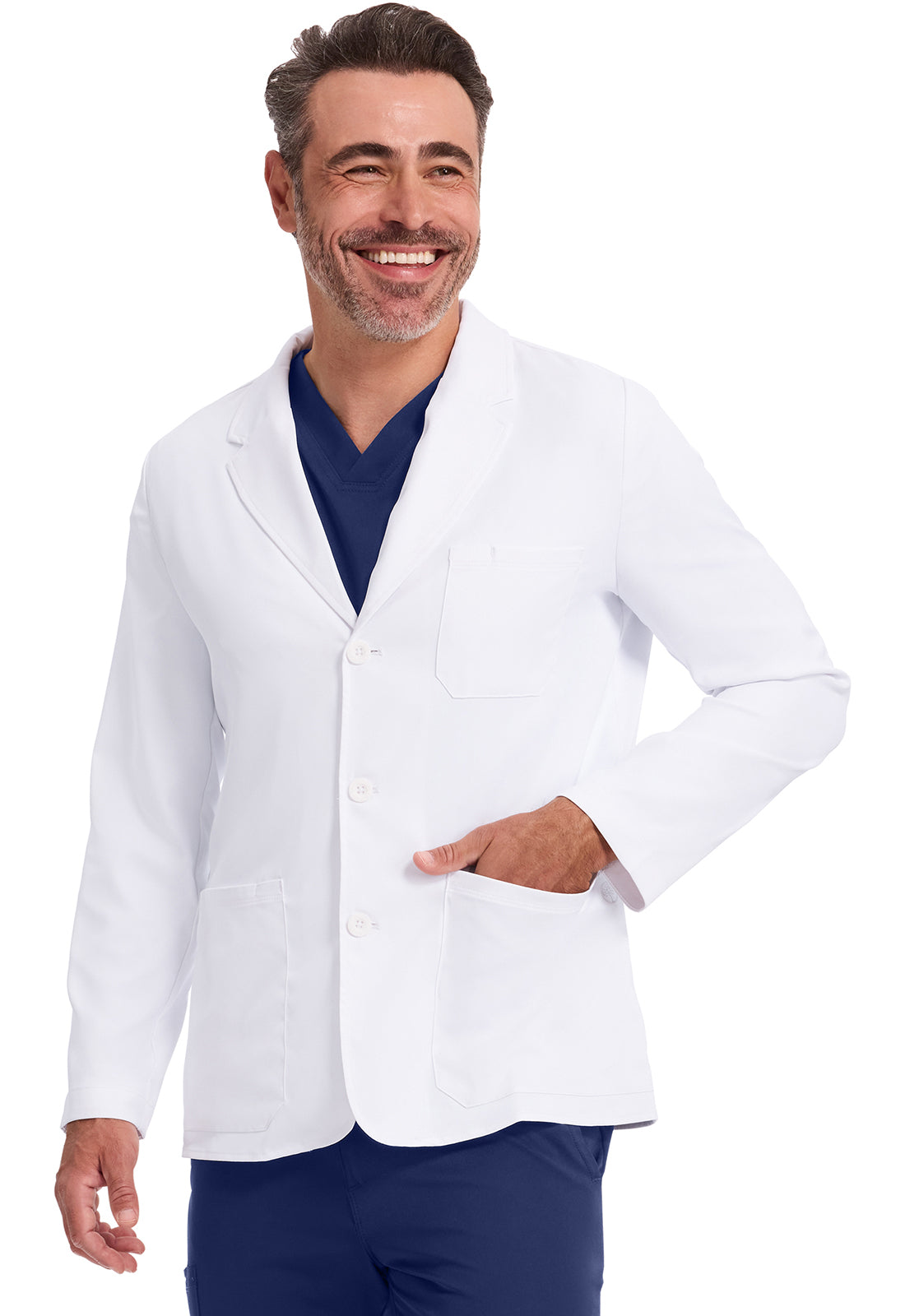 Leo Labcoat met moderne pasvorm en stretchmateriaal