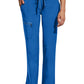 Nisha Pant met middelhoge taille en rechte pijpen met stretchmateriaal