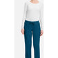 Rebecca Pant dames met middelhoge taille en rechte pijpen