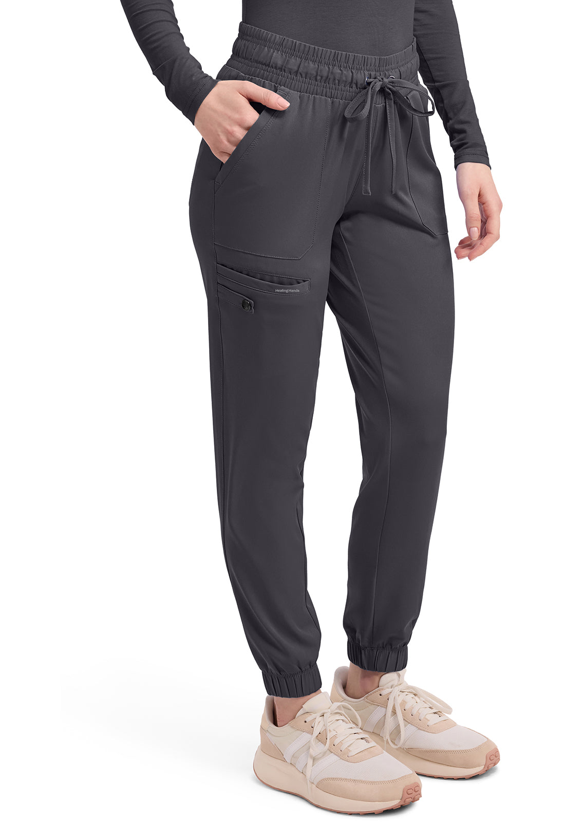 Renee Jogger dames met middelhoge taille en stretchmateriaal