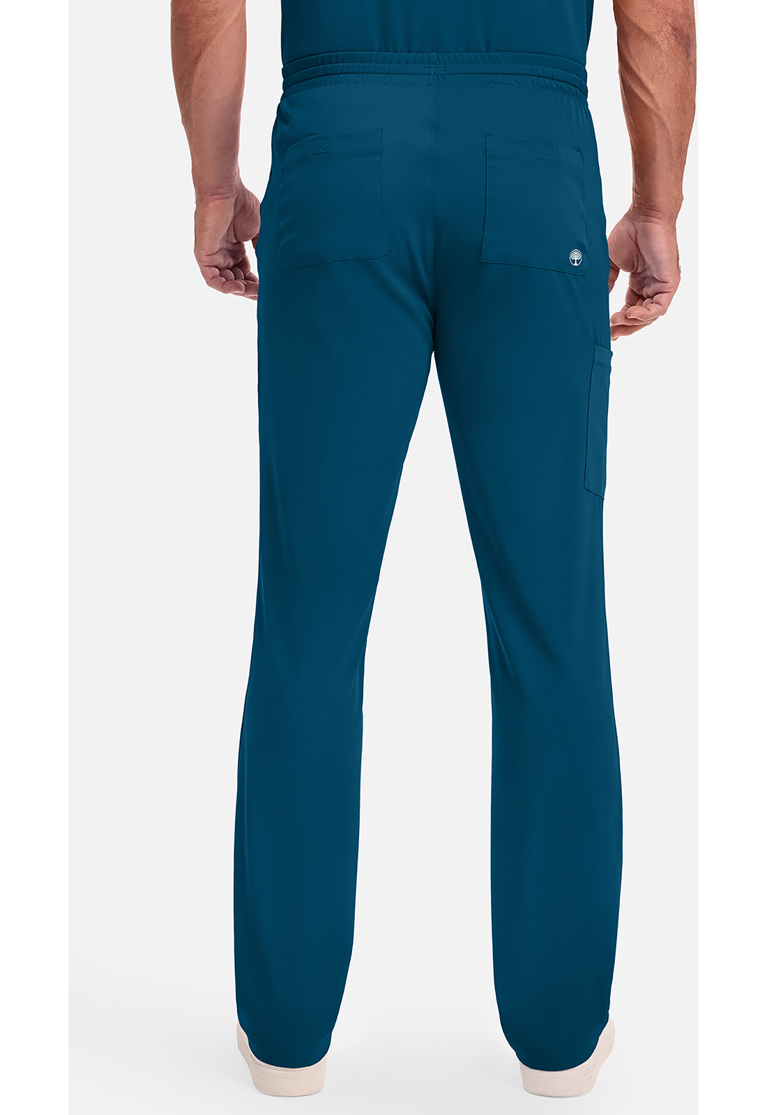 Ryan Pant met middelhoge taille en elastische tailleband met trekkoord