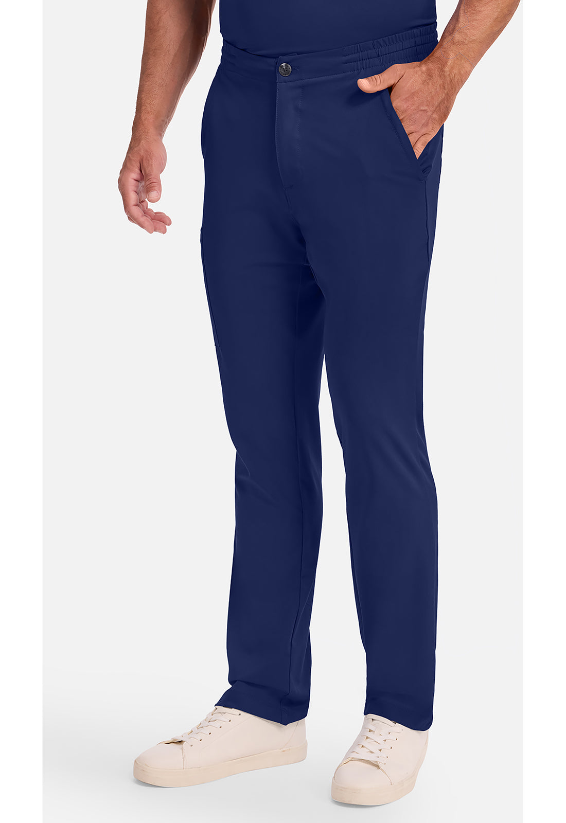 Ryan Pant met middelhoge taille en elastische tailleband met trekkoord