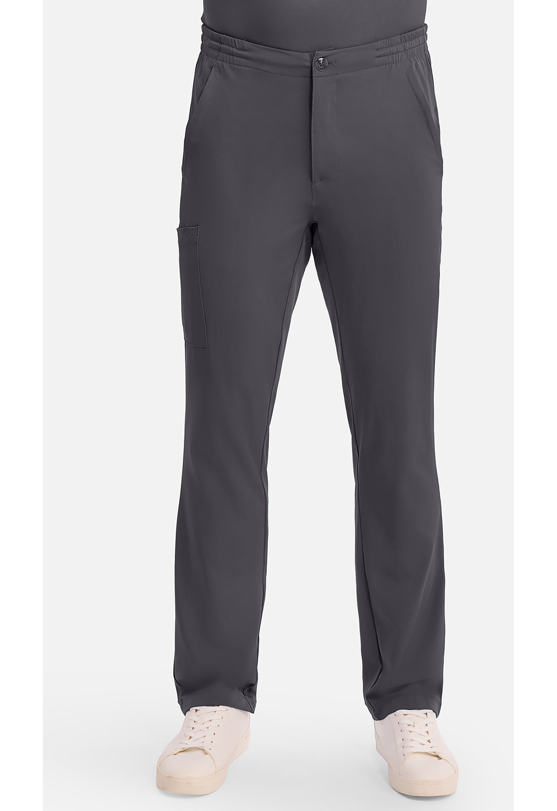 Ryan Pant met middelhoge taille en elastische tailleband met trekkoord