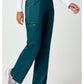 Cherokee Workwear Pull-on broek met middelhoge taille en rechte pijpen met elastische tailleband en cargozak WWE110