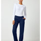 Cherokee Workwear Pull-on broek met middelhoge taille en rechte pijpen met elastische tailleband en cargozak WWE110