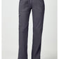 Cherokee Workwear Pull-on broek met middelhoge taille en rechte pijpen met elastische tailleband en cargozak WWE110