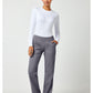 Cherokee Workwear Pull-on broek met middelhoge taille en rechte pijpen met elastische tailleband en cargozak WWE110