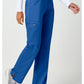 Cherokee Workwear Pull-on broek met middelhoge taille en rechte pijpen met elastische tailleband en cargozak WWE110