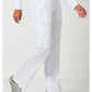 Cherokee Workwear Pull-on broek met middelhoge taille en rechte pijpen met elastische tailleband en cargozak WWE110