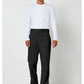Herenbroek met middelhoge taille en taps toelopende pijpen met 7 zakken en 2-way stretch WWE140