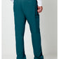 Herenbroek met middelhoge taille en taps toelopende pijpen met 7 zakken en 2-way stretch WWE140