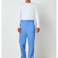 Herenbroek met middelhoge taille en taps toelopende pijpen met 7 zakken en 2-way stretch WWE140