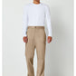 Herenbroek met middelhoge taille en taps toelopende pijpen met 7 zakken en 2-way stretch WWE140