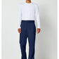 Herenbroek met middelhoge taille en taps toelopende pijpen met 7 zakken en 2-way stretch WWE140