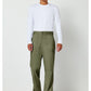Herenbroek met middelhoge taille en taps toelopende pijpen met 7 zakken en 2-way stretch WWE140